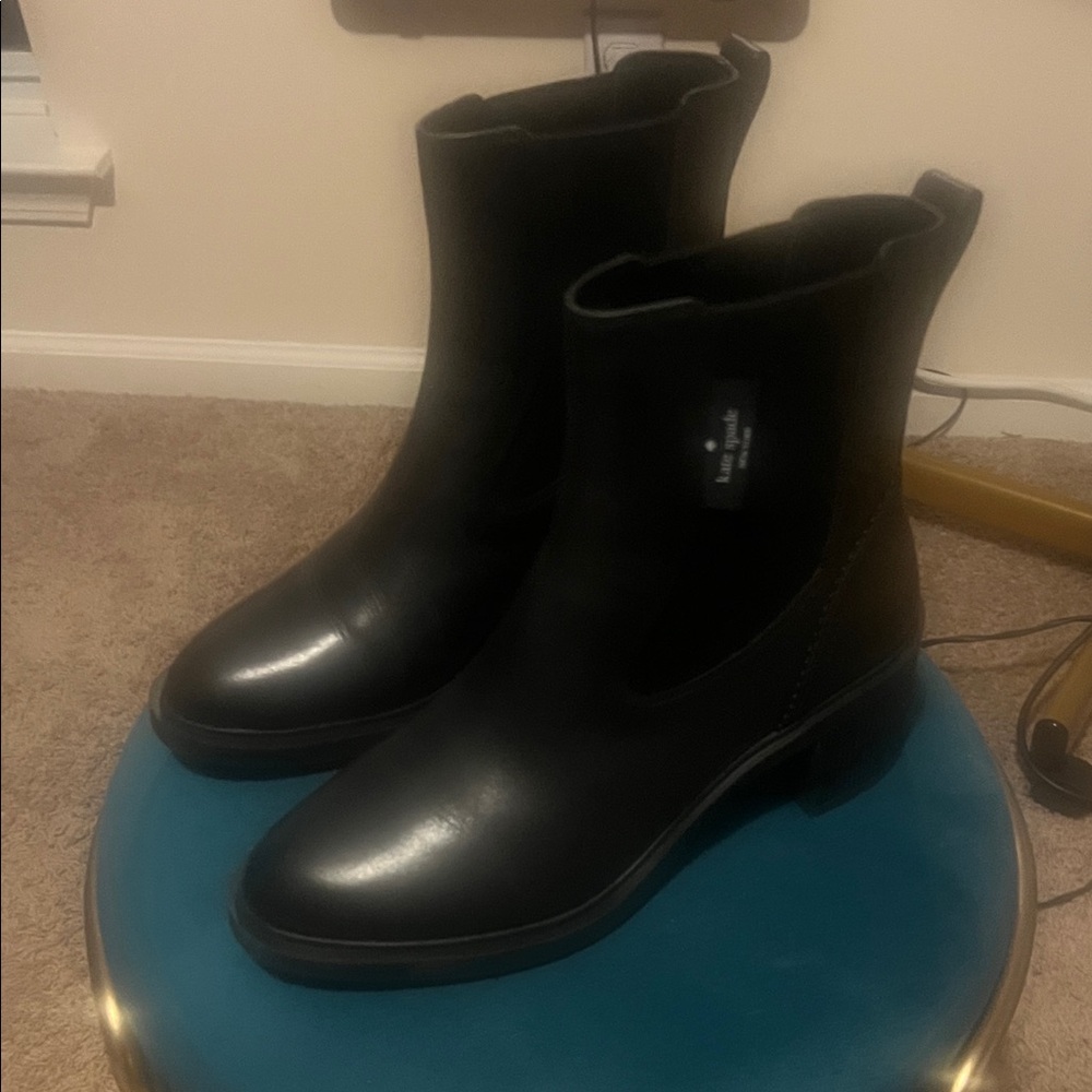 Kate Spade Elegant Black Ankle Booties